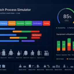 Free Chemical Processing Plant Simulator | Simulations4All