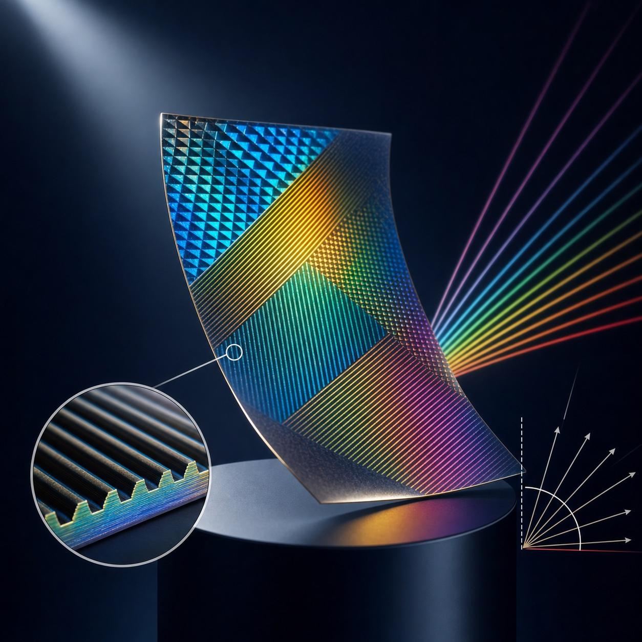 Free Diffraction Grating Simulator | Simulations4All