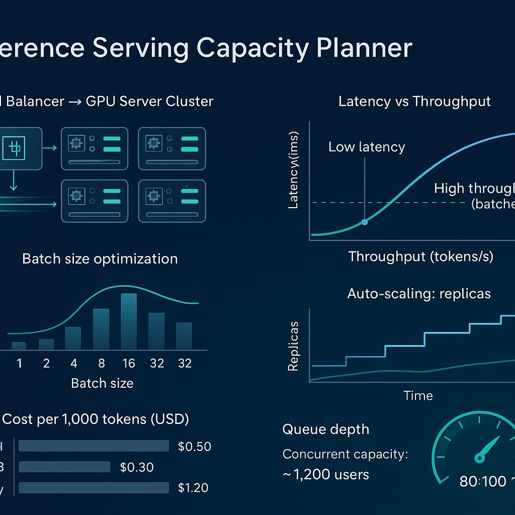 Inference Serving Capacity Planner: GPU Sizing & Cost Optimization for LLM Deployment