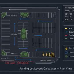 Free ADA Ramp Design Calculator: Slope, Landings, Handrails & Layout ...