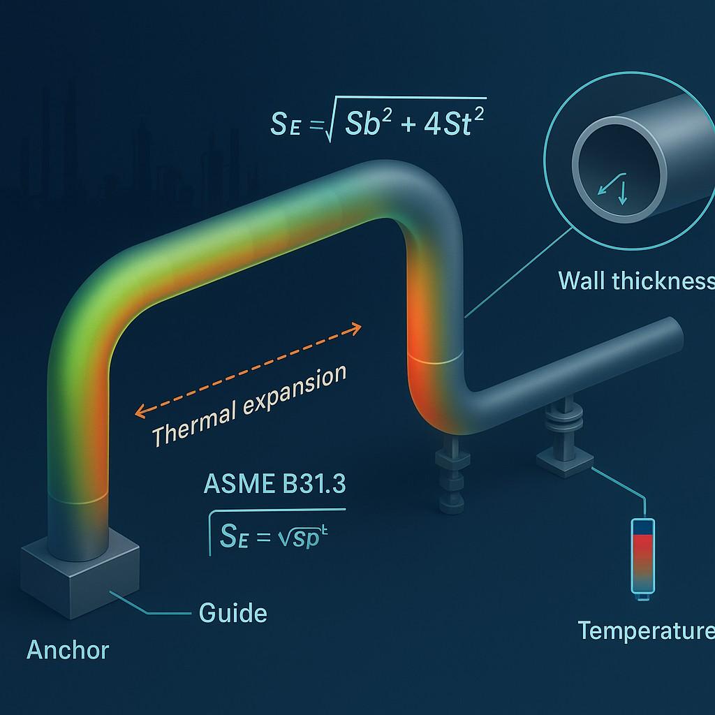 Pipe Stress Analysis Calculator (ASME B31.3)