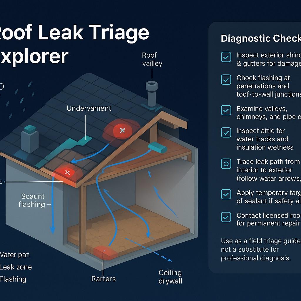 Rain-Activated Roof Leak Triage Explorer