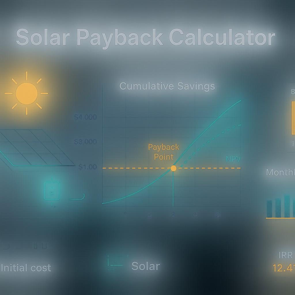Solar Panel Array Tilt & Shading Optimizer | Simulations4All