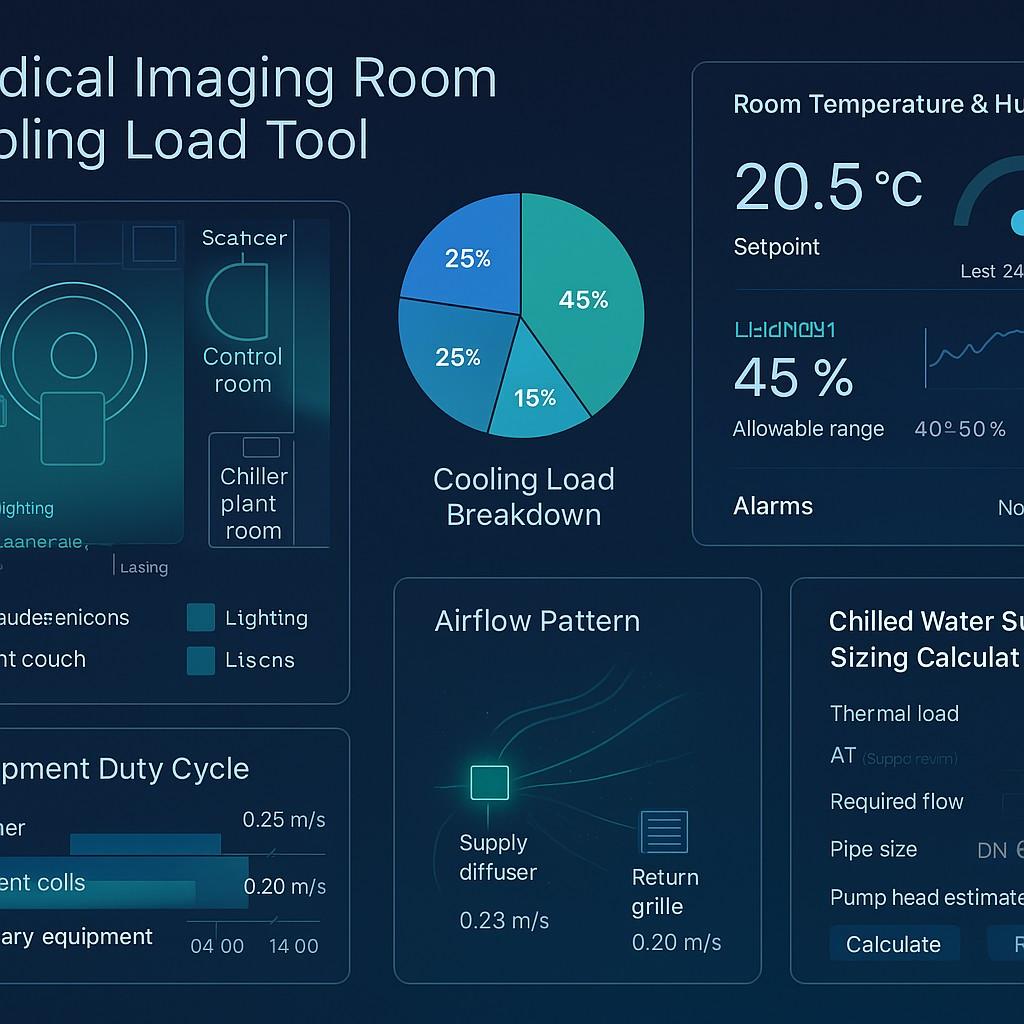 Medical Imaging Room Cooling Load Tool