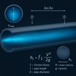 Free Pipe Flow Pressure-Drop Rig Simulator | Simulations4All