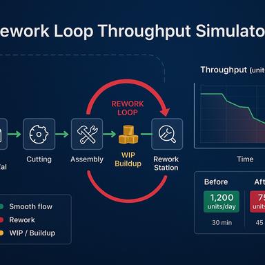 Free Queue & Process Flow Simulator | Simulations4All
