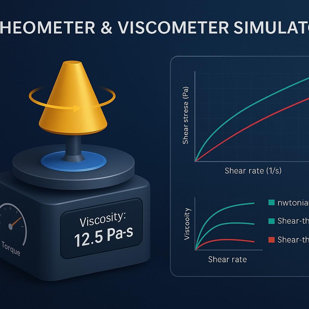Pipe Flow Rheometer Free Pump Selection Calculator | Simulations4All