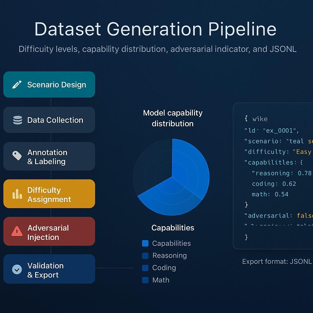 Synthetic Data Scenario Builder: Generate LLM Evaluation Benchmarks & Test Datasets