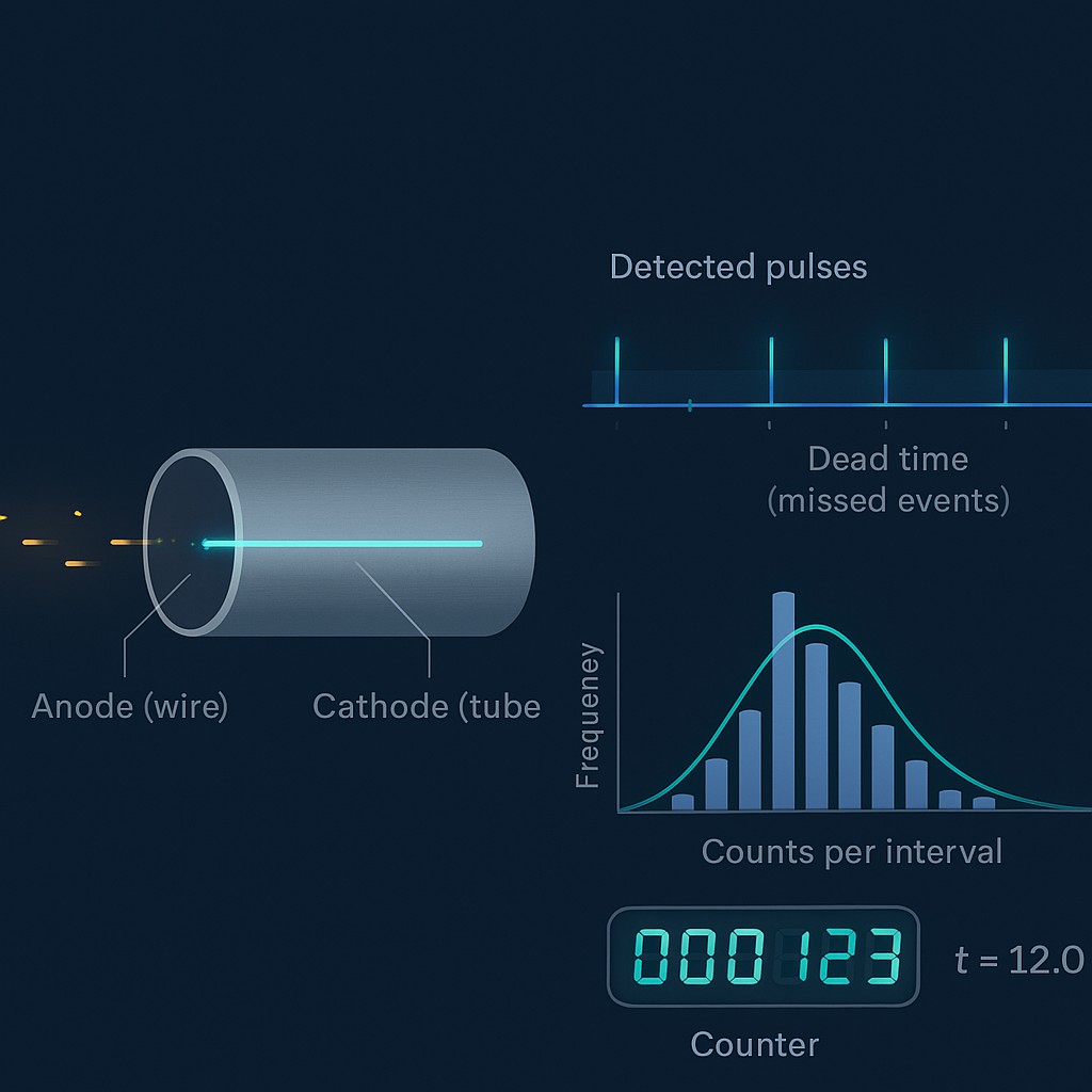 Free Geiger-Muller Counter Simulator: Dead Time, Poisson Statistics ...