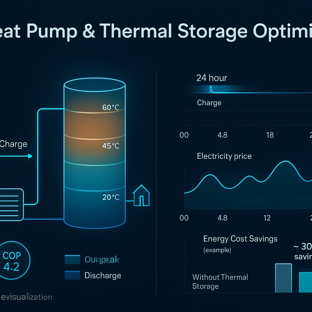 Heat Pump + Thermal Storage Optimizer | Simulations4All