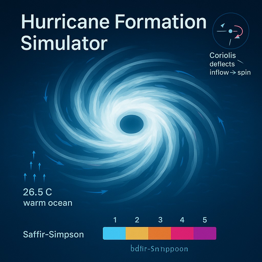 Free Hurricane Formation Simulator | Simulations4All