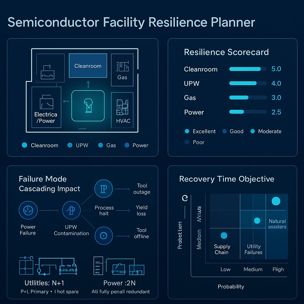 Free Semiconductor Facility Resilience Planner: Utility Redundancy ...
