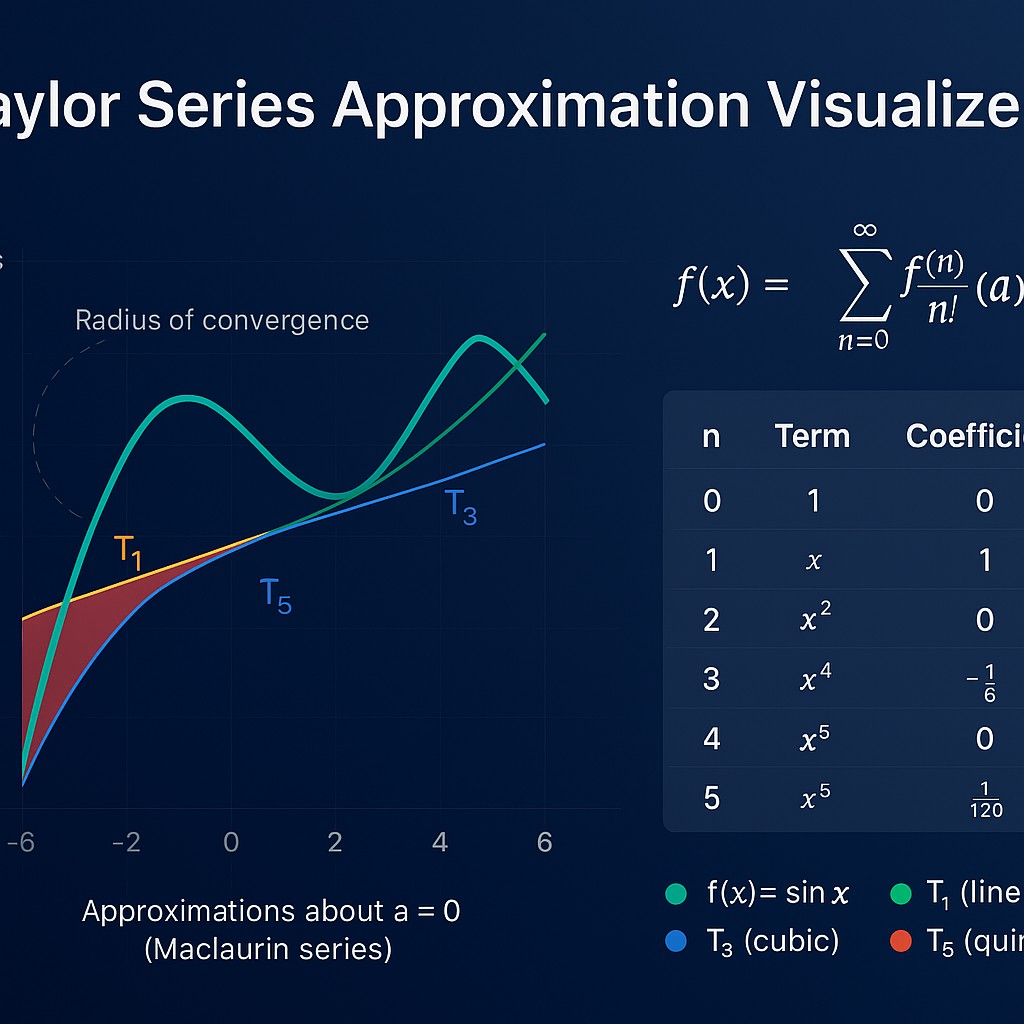 Taylor Series Approximation | Simulations4All